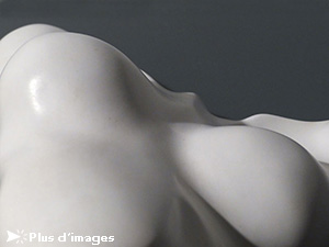 IZA, Isabelle Ardevol, femme artiste contemporain, sculpteure, sculptrice, art Vers un nouveau monde, sculpture en resine acrylique, 2012