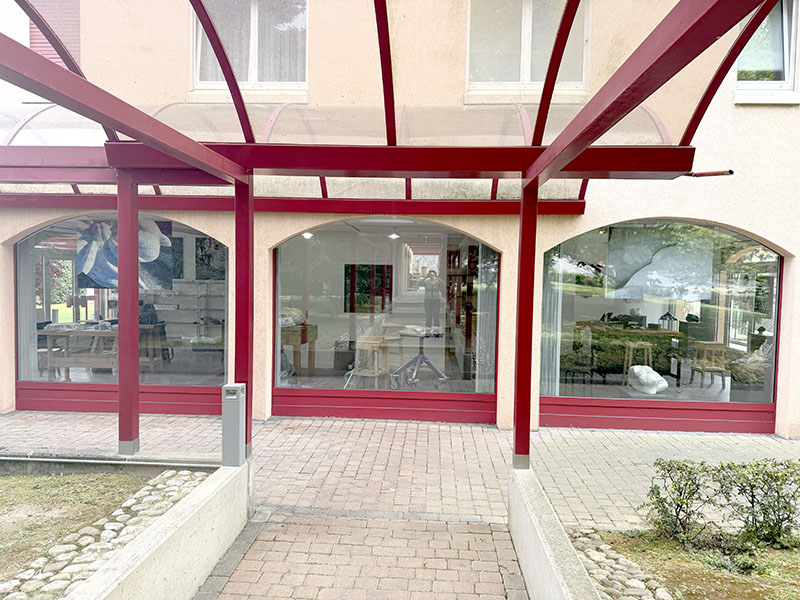 IZA - Isabelle Ardevol, atelier de sculpture a Pully, vue interieure