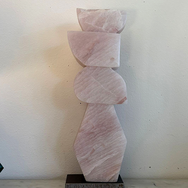 IZA - Isabelle Ardevol, cours de taille de steatite (pierre tendre) a Lausanne - Travaux d'eleves Christina A.