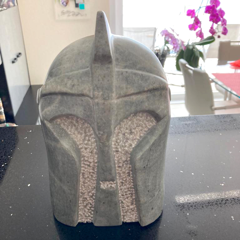 IZA - Isabelle Ardevol, cours de taille de steatite (pierre tendre) a Lausanne - Travaux d'eleves Marc H.